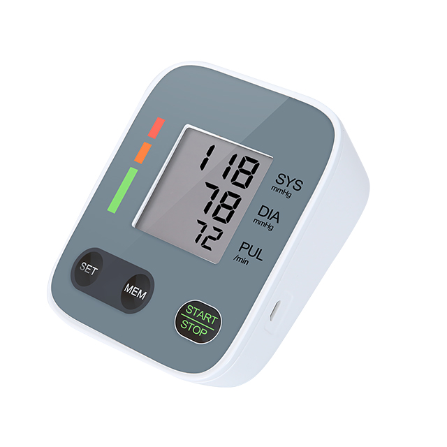 New Large Lcd Cheap Price Automatic Portable Upper Arm Type Digital Sphygmomanometer Bp Meter Digital Blood Pressure Monitor