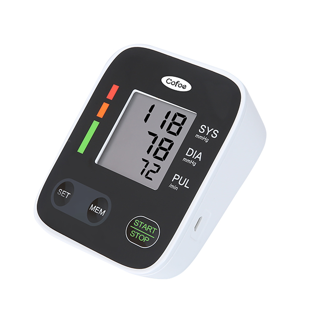 New Large Lcd Cheap Price Automatic Portable Upper Arm Type Digital Sphygmomanometer Bp Meter Digital Blood Pressure Monitor