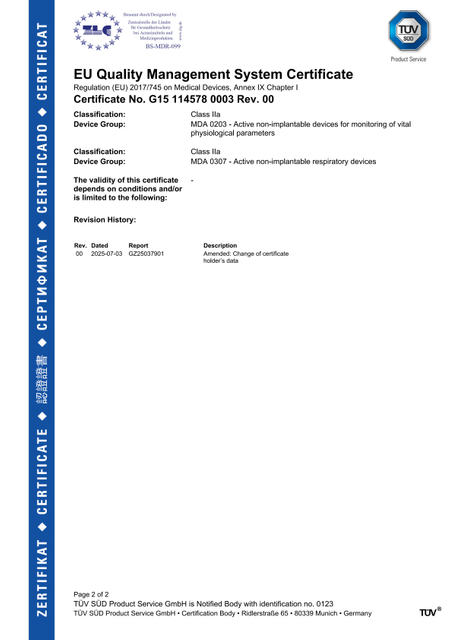 MDR CE-G15 114578 0003 Rev