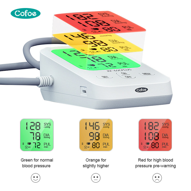 KF-65C Plus Cofoe Automatic Digital Blood Pressure Monitor(Arm Type)