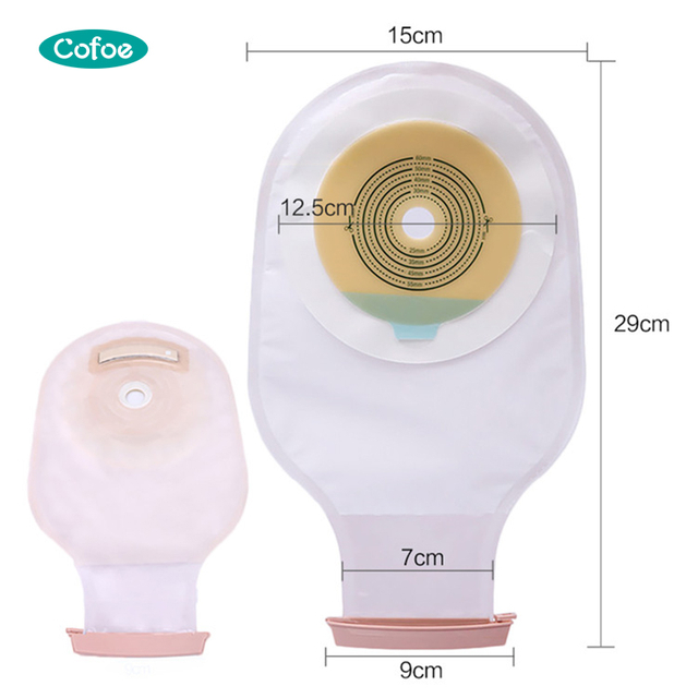 Hospital Disposable One Piece Ostomy Bag