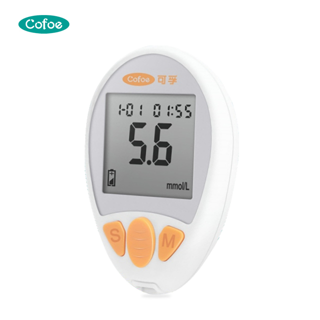 Cofoe Hot sale Electronic Blood Glucose Meter with LCD voice