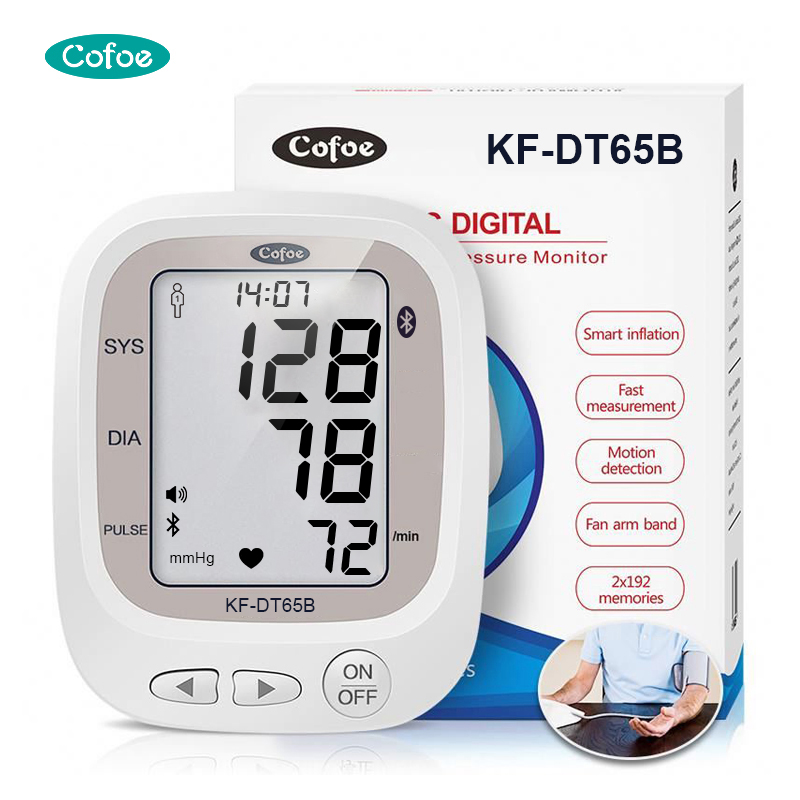 KF-DT65B Cofoe Automatic Digital Blood Pressure Monitor(Arm Type) With bluetooth