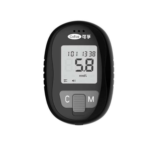 KF-A06 CE Contour Care Touch on Call Plus Kit Continious Test Strips Blood Monitor Glucose Sensor Meters Glucometer Machine