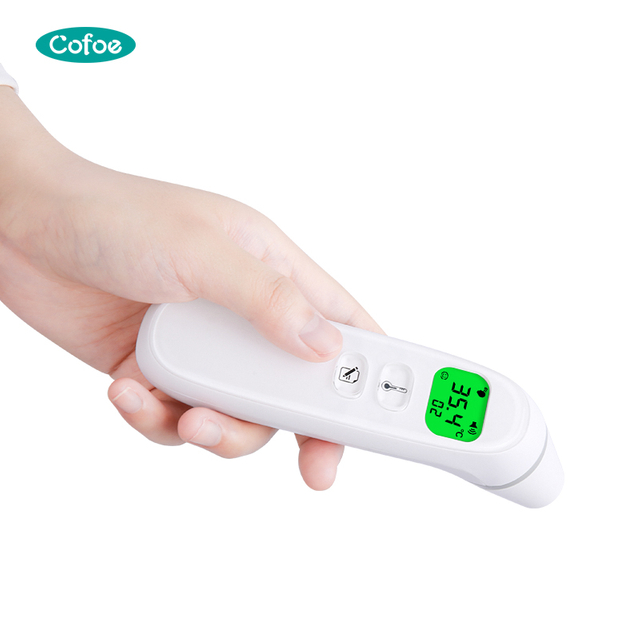 KF-HW-004 Non-Contact Body Forehead Thermometer Forehead No Touch Thermometer Forehead Ear Thermometer