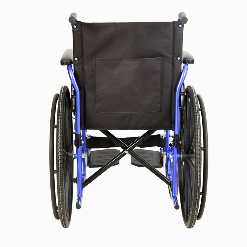KF-SYIV-002 Folding Slope Armrest Light Weight Adult Manual Wheelchair 