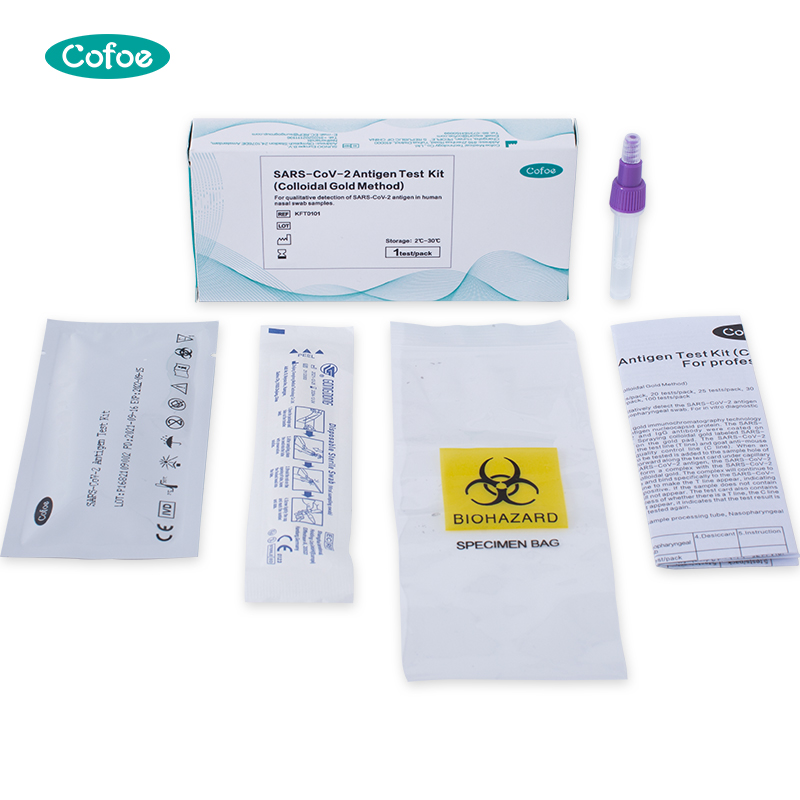 Rapid Disposable Novel Coronavirus Antigen Test Kit Examination (Self-testing)