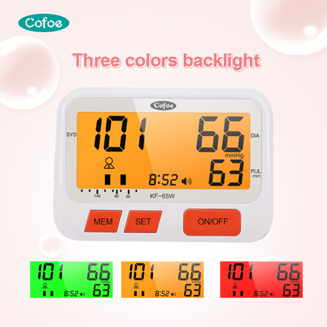 KF-65W Cofoe Automatic Digital Blood Pressure Monitor(Arm Type)