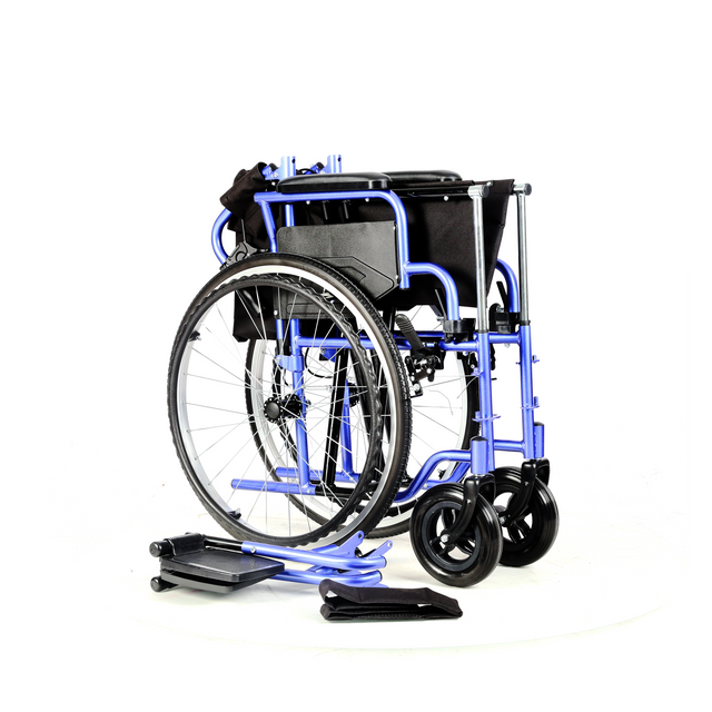 KF-SYIV-005 Folding Slope Armrest Light Weight Adult Manual Wheelchair 